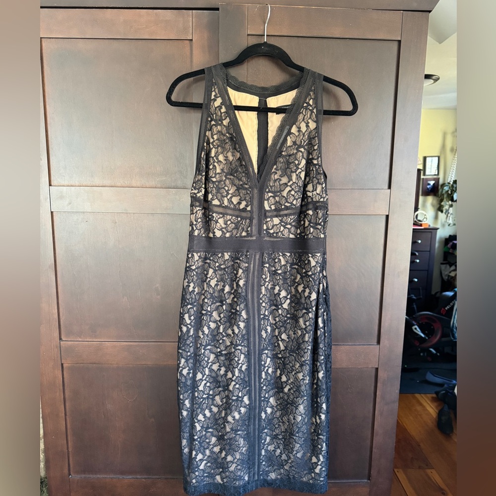 Bailey 44 Size L Sexy black cocktail dress. NWT